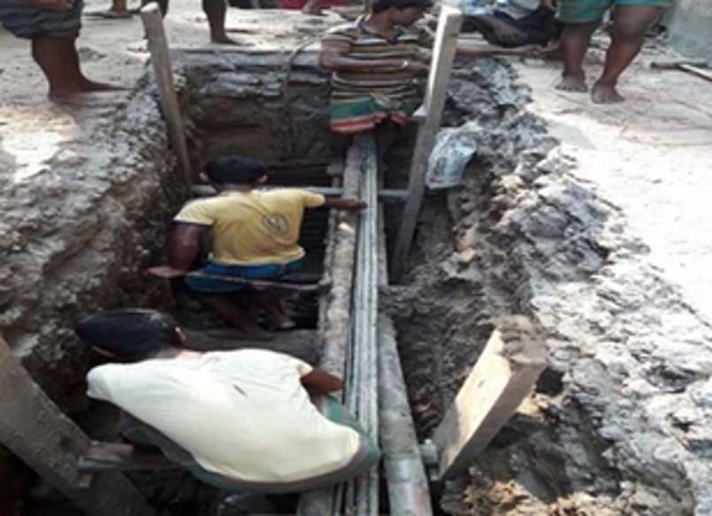 Construction of RCC Drain 2021-2022, PWD