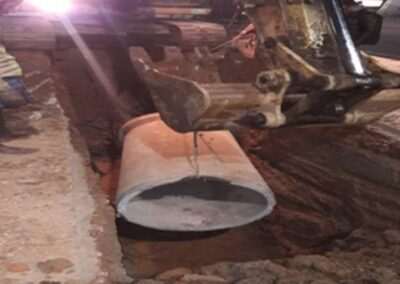 Construction of RCC Drain 2021-2022 17 ECB, BD Army