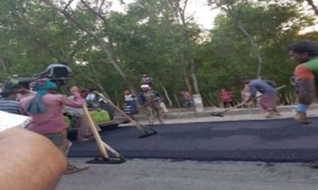 Road Construction at Jalshiri Abason Project 2021-2022 BD Army