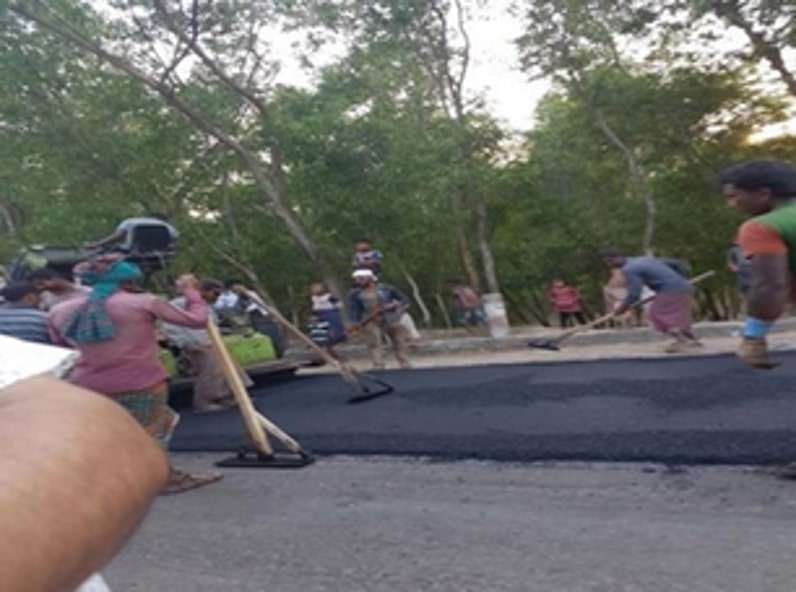 Road Construction at Jalshiri Abason Project 2021-2022 BD Army