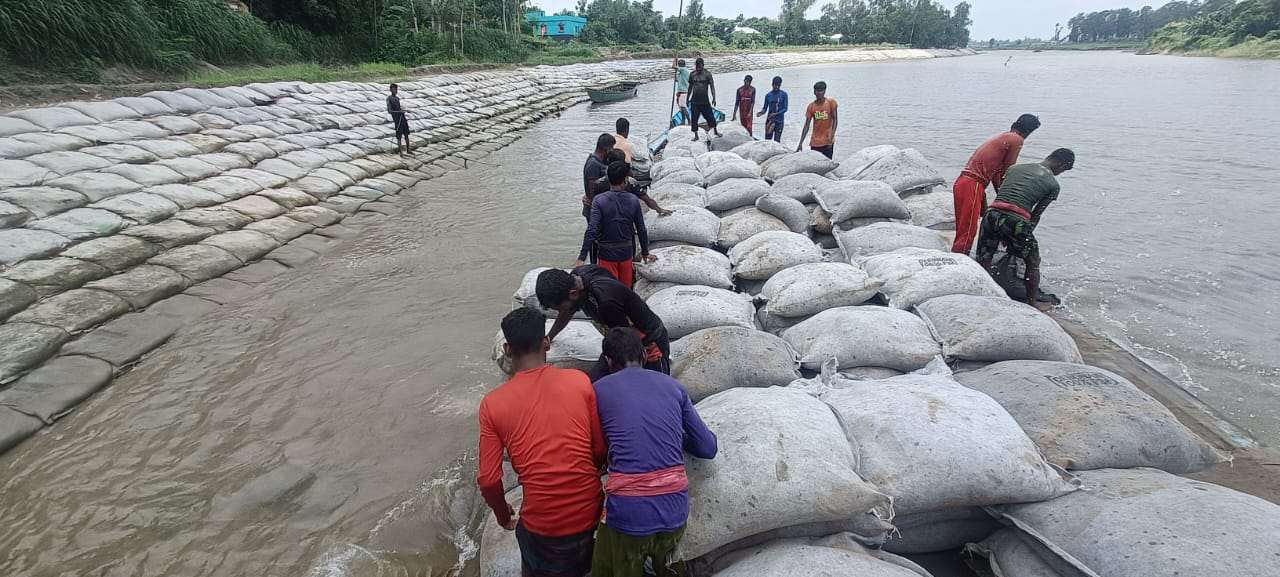 Dredging & Re-Excavation of Bangali-Karotoa-Fuljor-Hurasagor Riveer System- Shirajgonj- Bogura 2024-2025 24 ECB, BD Army